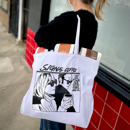 SIGNAL TOTE vol. 2 - Inspired by the art of Raymond Pettibon